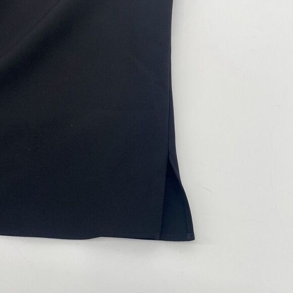 MILLY Preston Cady Asymmetric Halter Top Dressy Black Small NWOT - Picture 6 of 14